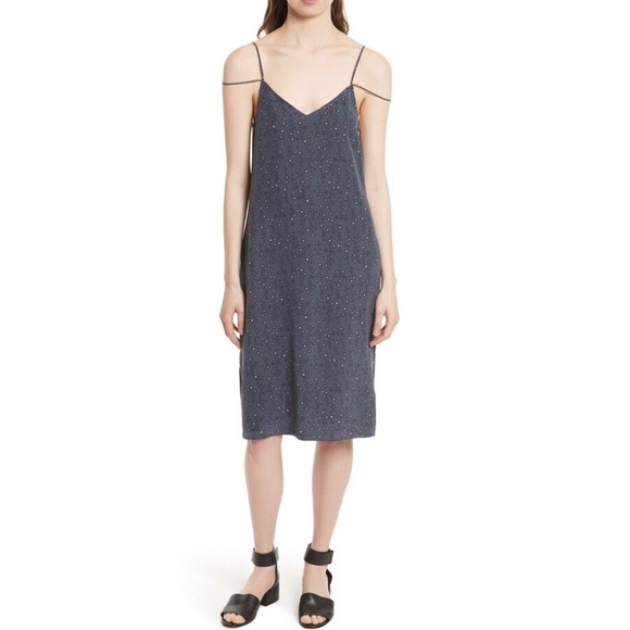 EQUIPMENT 🌸 Nia Strap Detail Silk Slipdress NWT - Picture 4 of 9